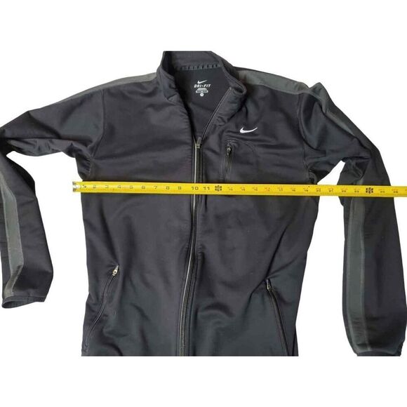 Mens Nike Full Zip Dry Fit Thermal Running Track Jacket Size M. 380813 080 - Picture 5 of 6